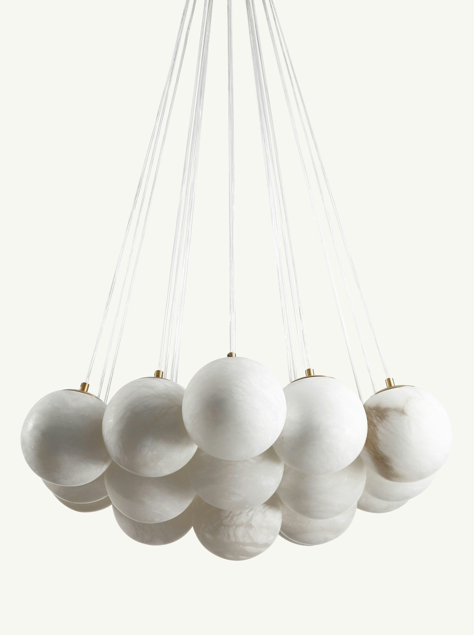 Aspen 19 Chandelier Alabaster