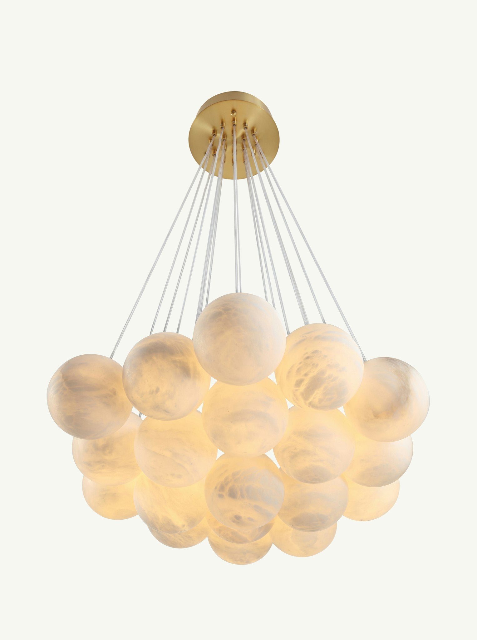 Aspen 19 Chandelier Alabaster