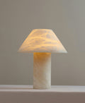 Ella Table Lamp Alabaster