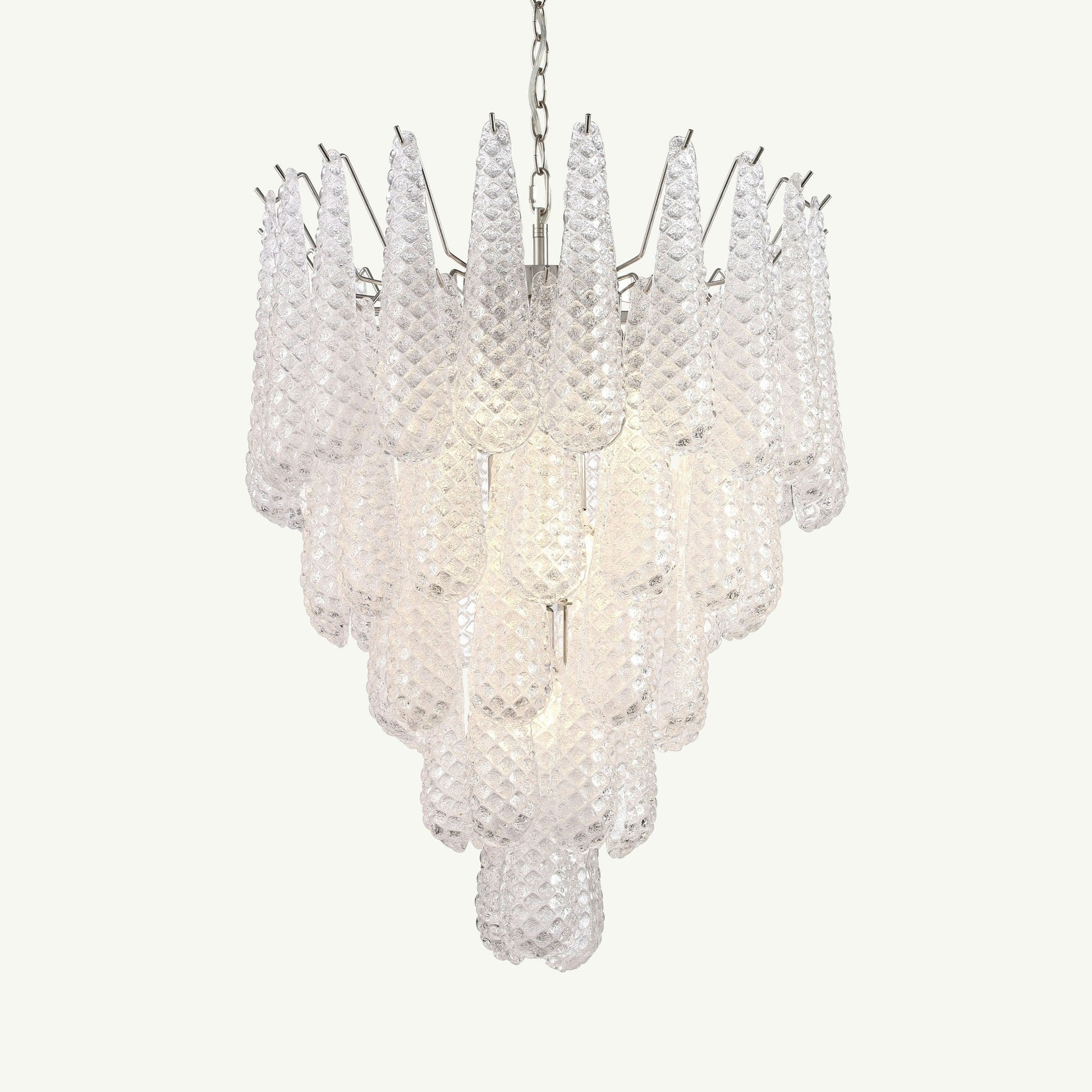 Drop Chandelier Handblown Glass