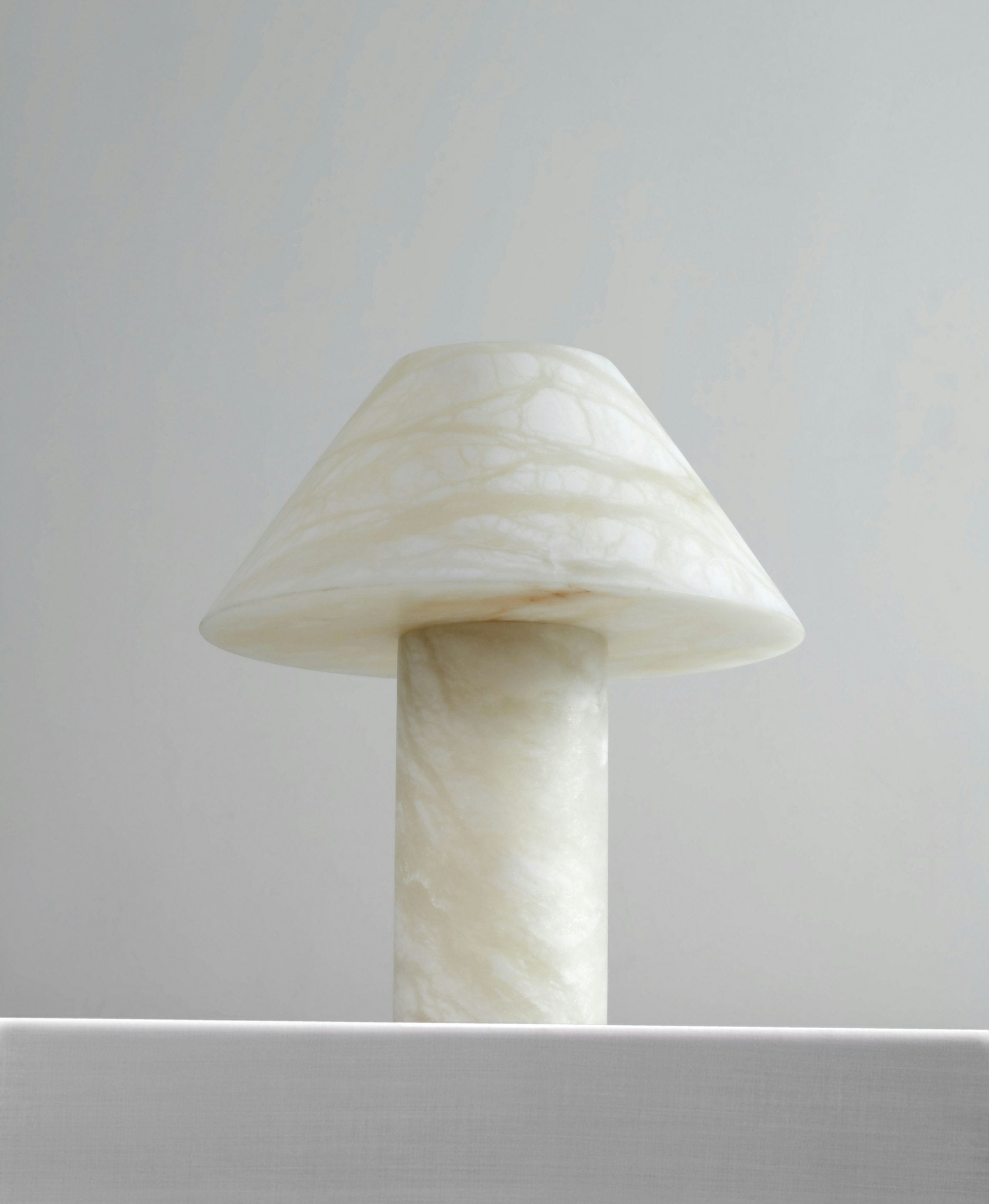 Ella Table Lamp Alabaster