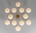 Orion Oval Flush Mount Base Chandelier Ø47.8″