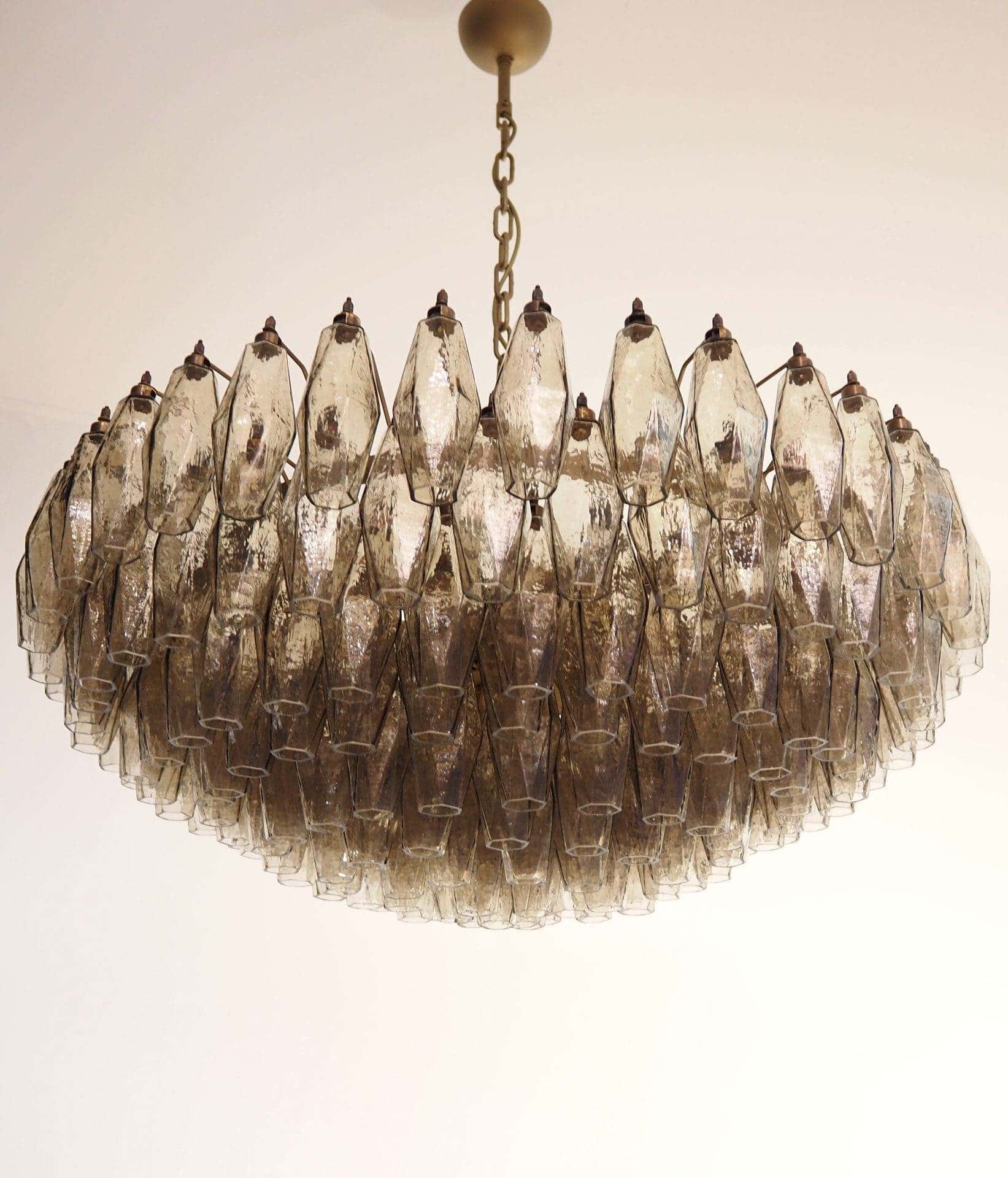 Murano Chandelier – Poliedri – 185 glass