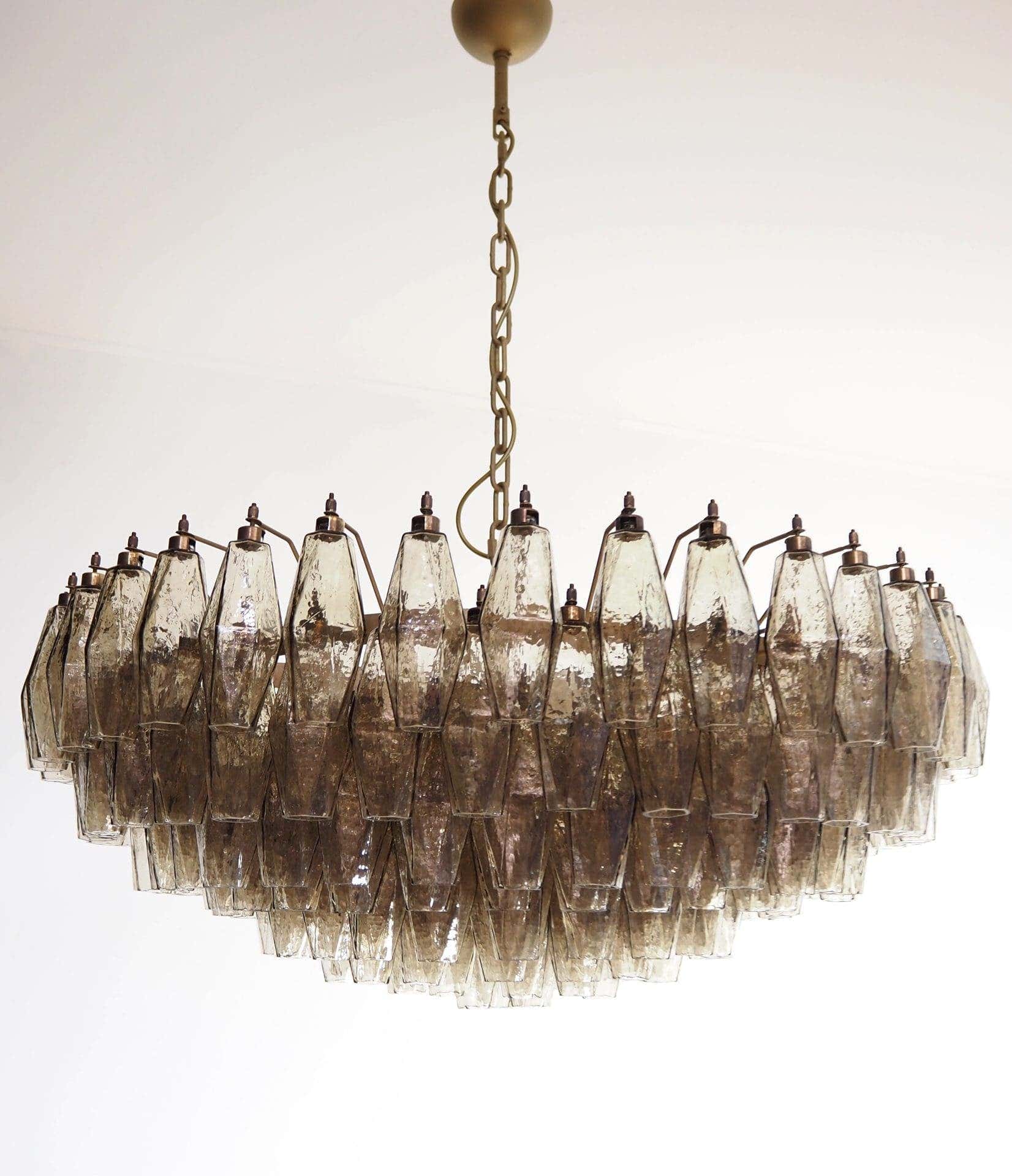 Murano Chandelier – Poliedri – 185 glass