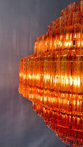 Vittoria S Modern Glass Chandelier - [Gold] 