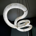 Ethereal Alabaster Chandelier 70½