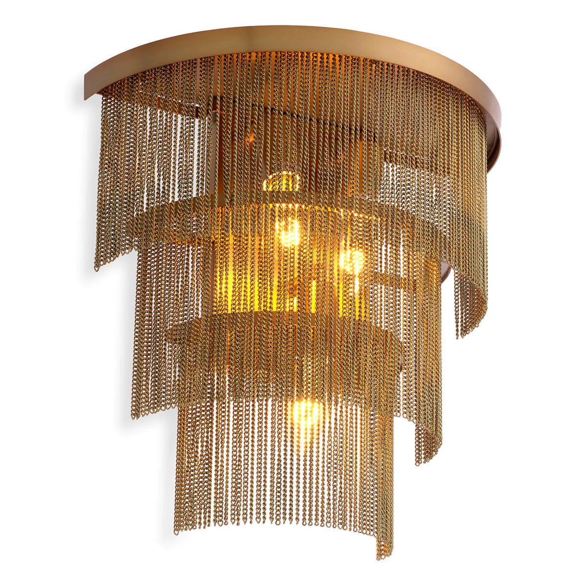 Tissot - Antique Brass Finish Wall Lamp
