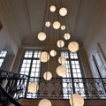 Alabaster Constellation Chandelier, Multi Pendant Light