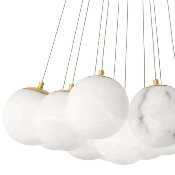 Sphinx Alabaster Chandelier