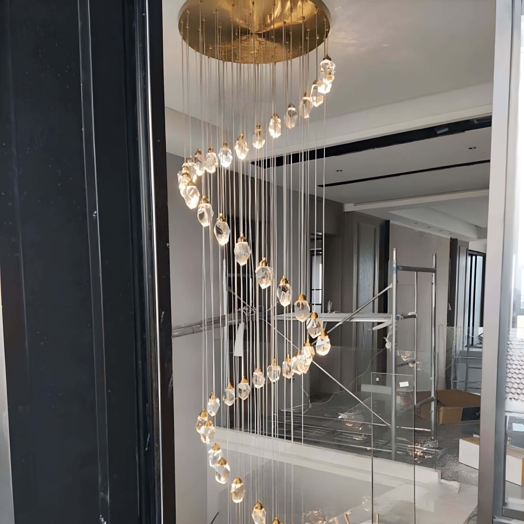 Crystal Rock Chandelier(Grand)
