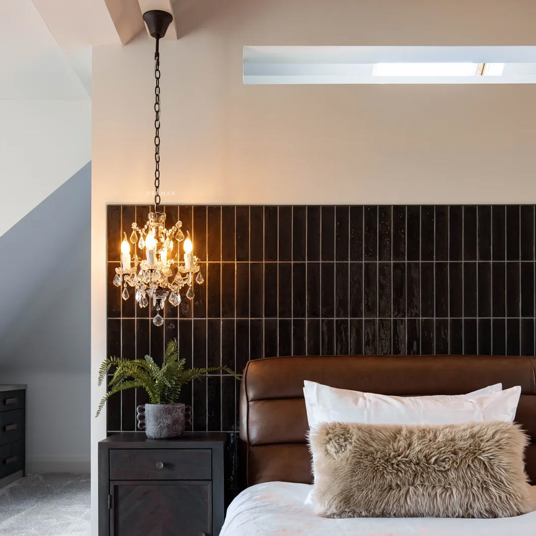 Rocaille Iron & Crystal Chandelier