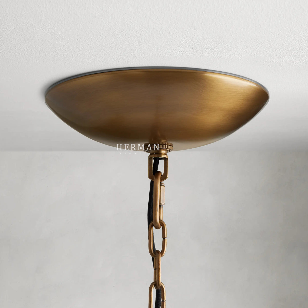 Amor 5-Tier Ghiaccio Glass Pendant Round Chandelier 48"