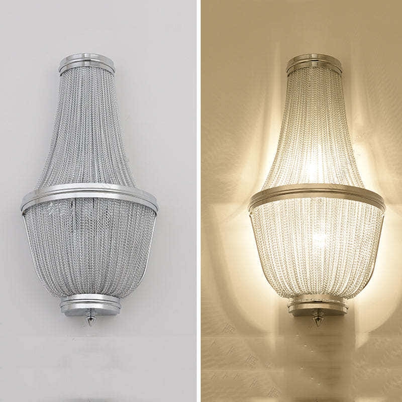 Tassel Chain Barn Wall Sconce