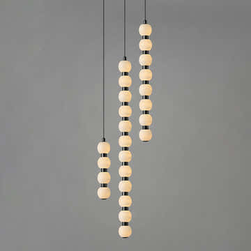 Orbique Alabaster Pendant Lamp