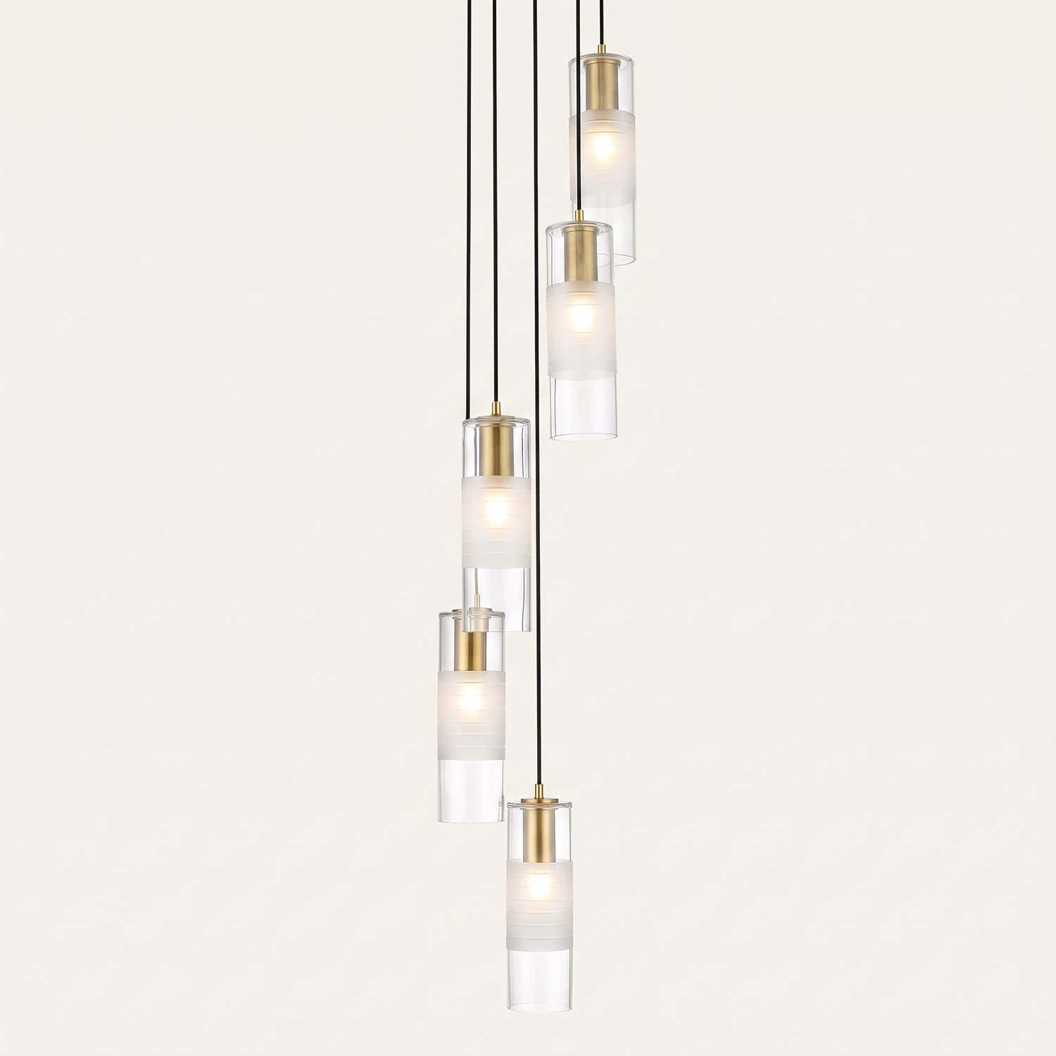 Leton 5 Light 12" Wide Chandelier