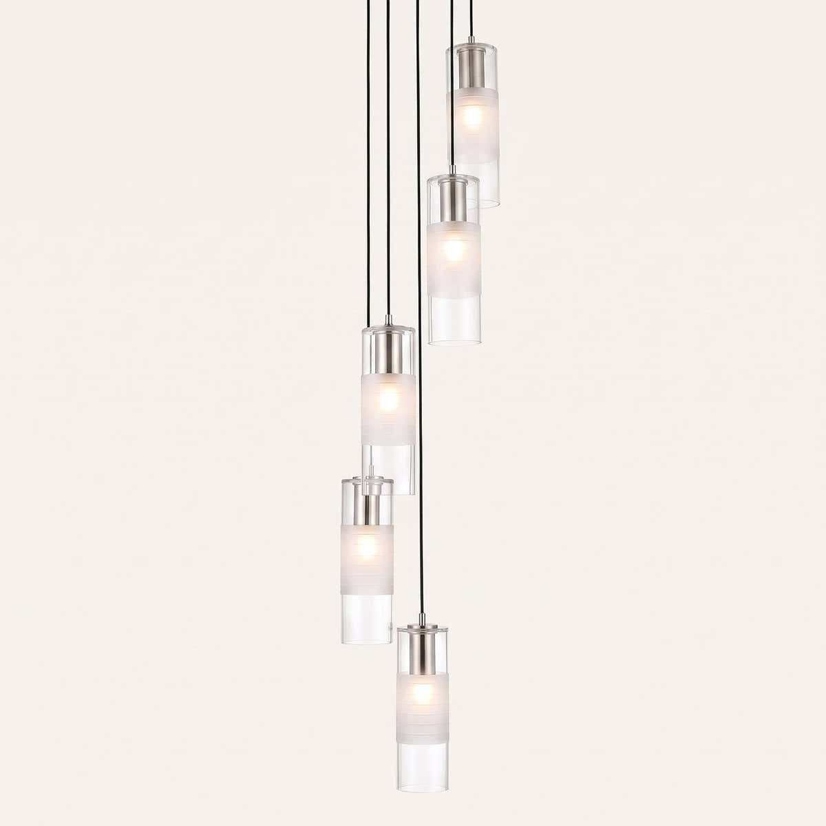 Leton 5 Light 12" Wide Chandelier