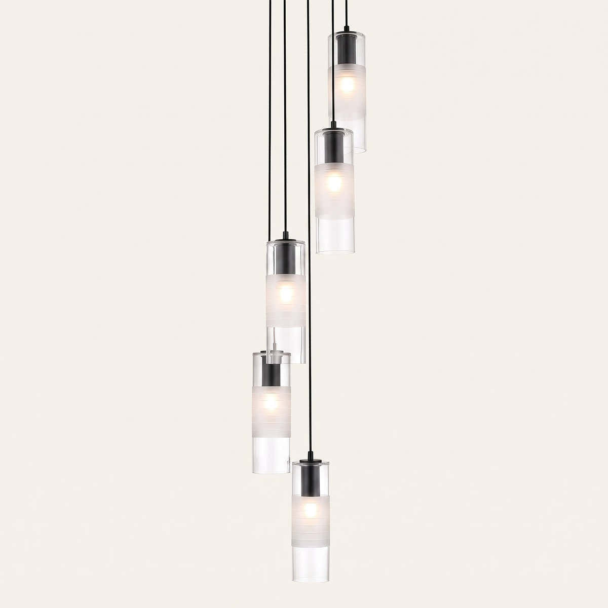 Leton 5 Light 12" Wide Chandelier