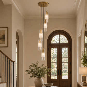 Leton 5 Light 12" Wide Chandelier