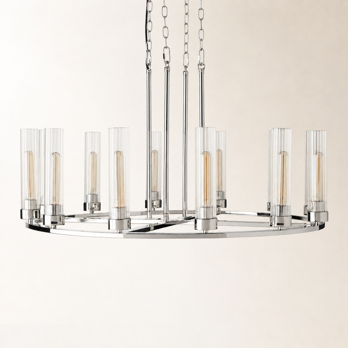 Andreas Round Chandelier 30" 40"D