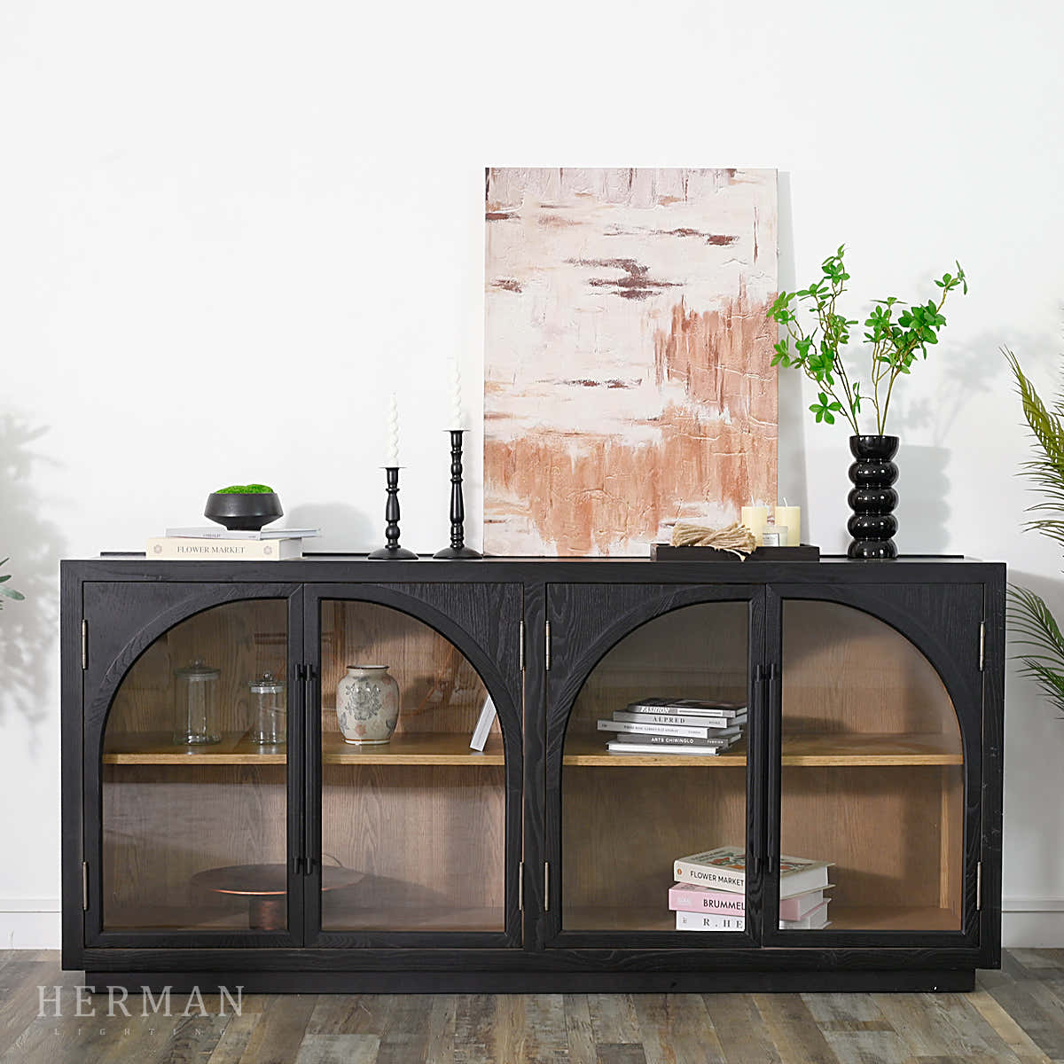 Hattie Sideboard in Oak 70"W 90"W