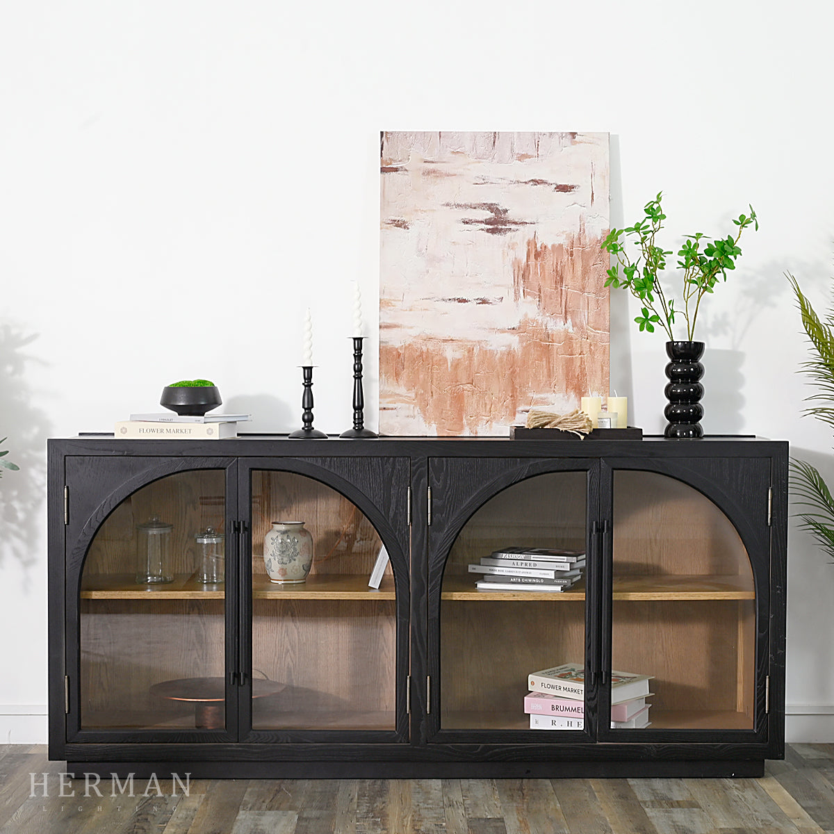 Hattie Sideboard in Oak 70"W 90"W