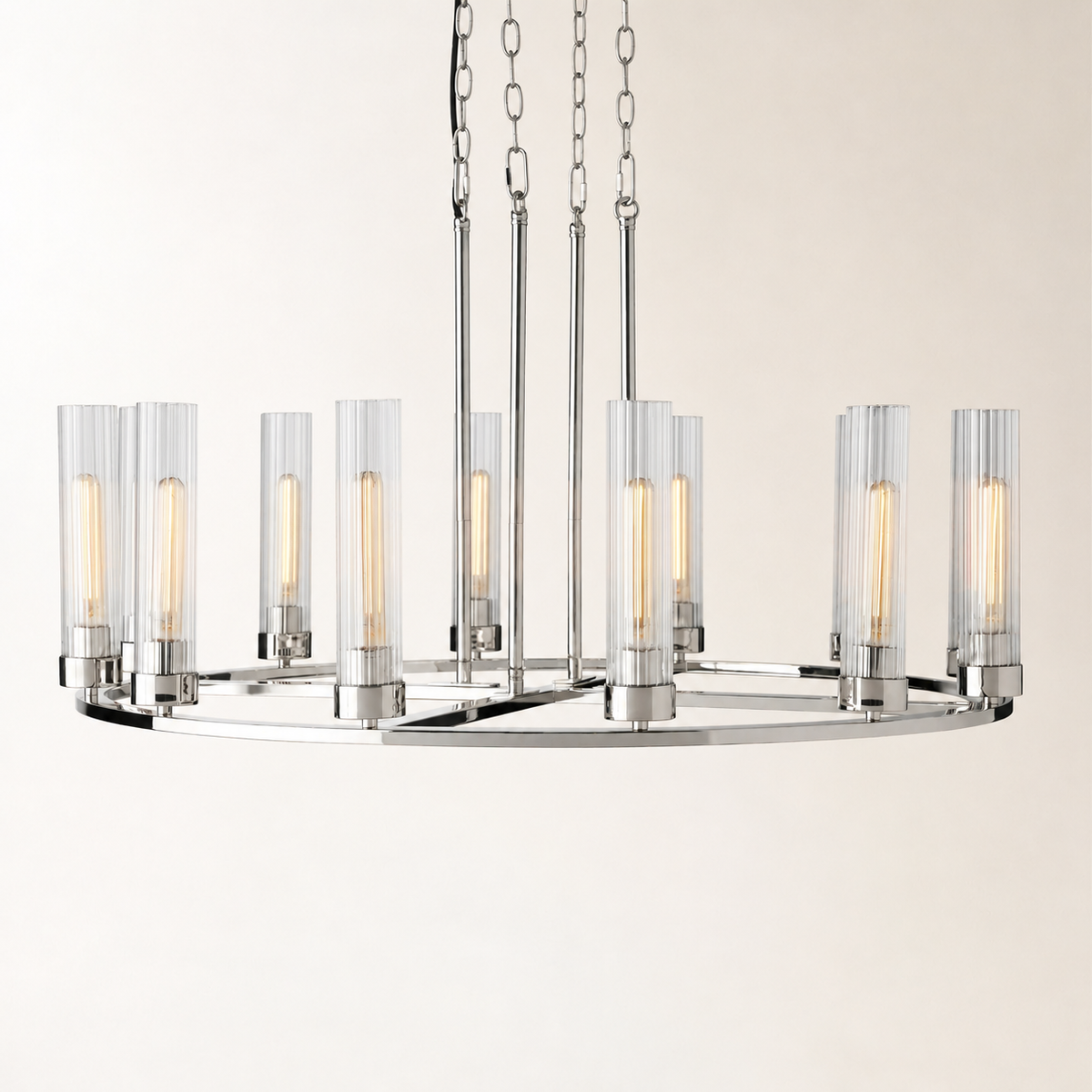 Andreas Round Chandelier 30" 40"D