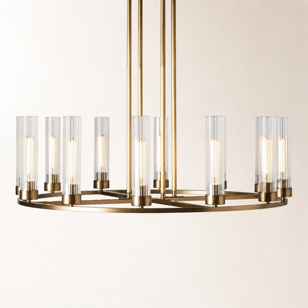 Andreas Round Chandelier 30" 40"D