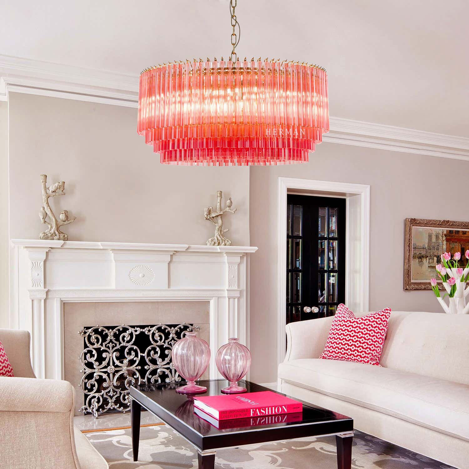 Amaro Drum Chandelier 51.2″