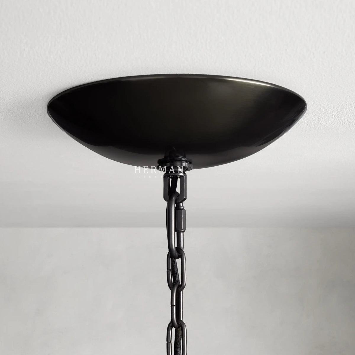 Amor 5-Tier Ghiaccio Glass Pendant Round Chandelier 48"