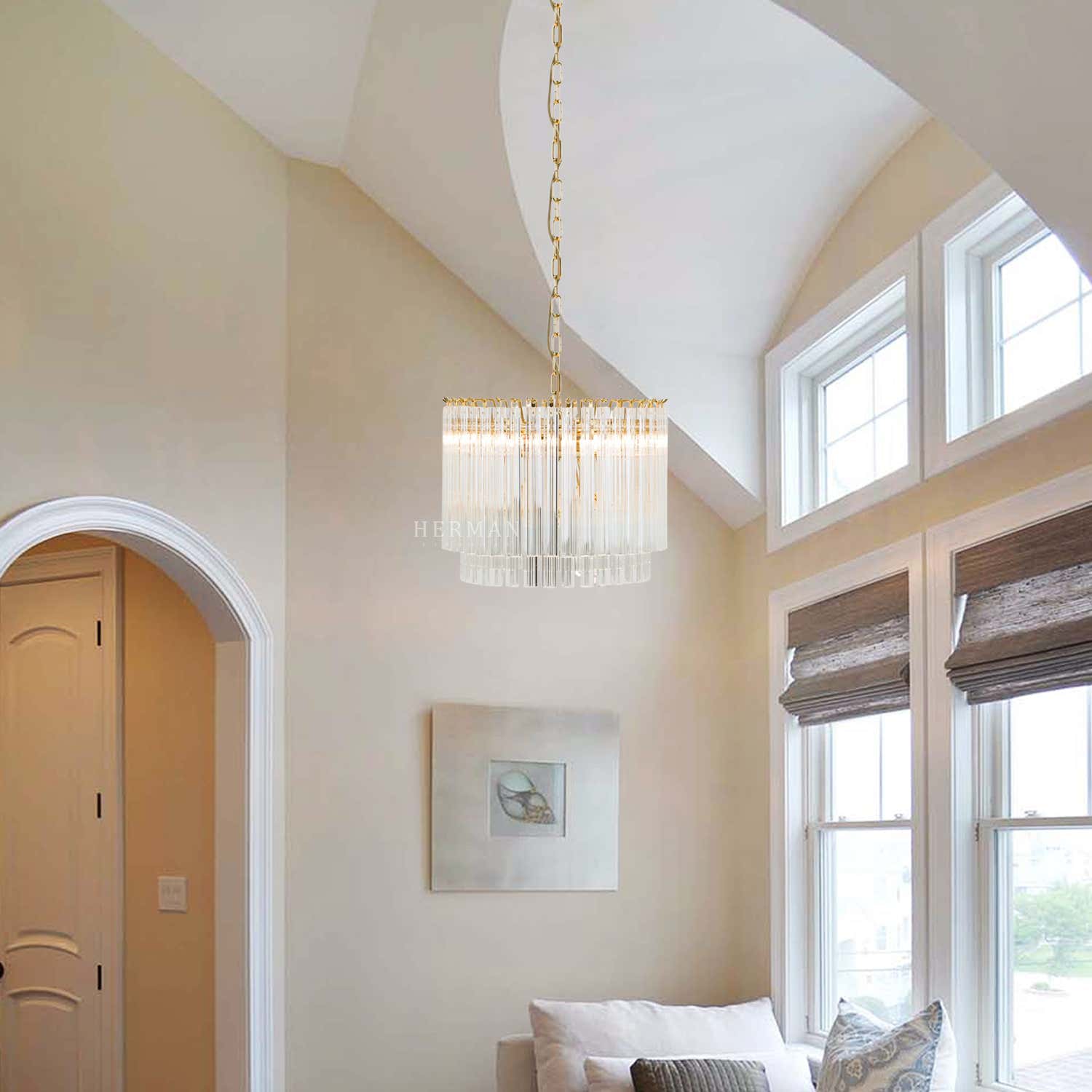 Amaro Drum Chandelier 17.72"