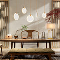 Moon Shade Lorry  Natural Marble Pendant Light