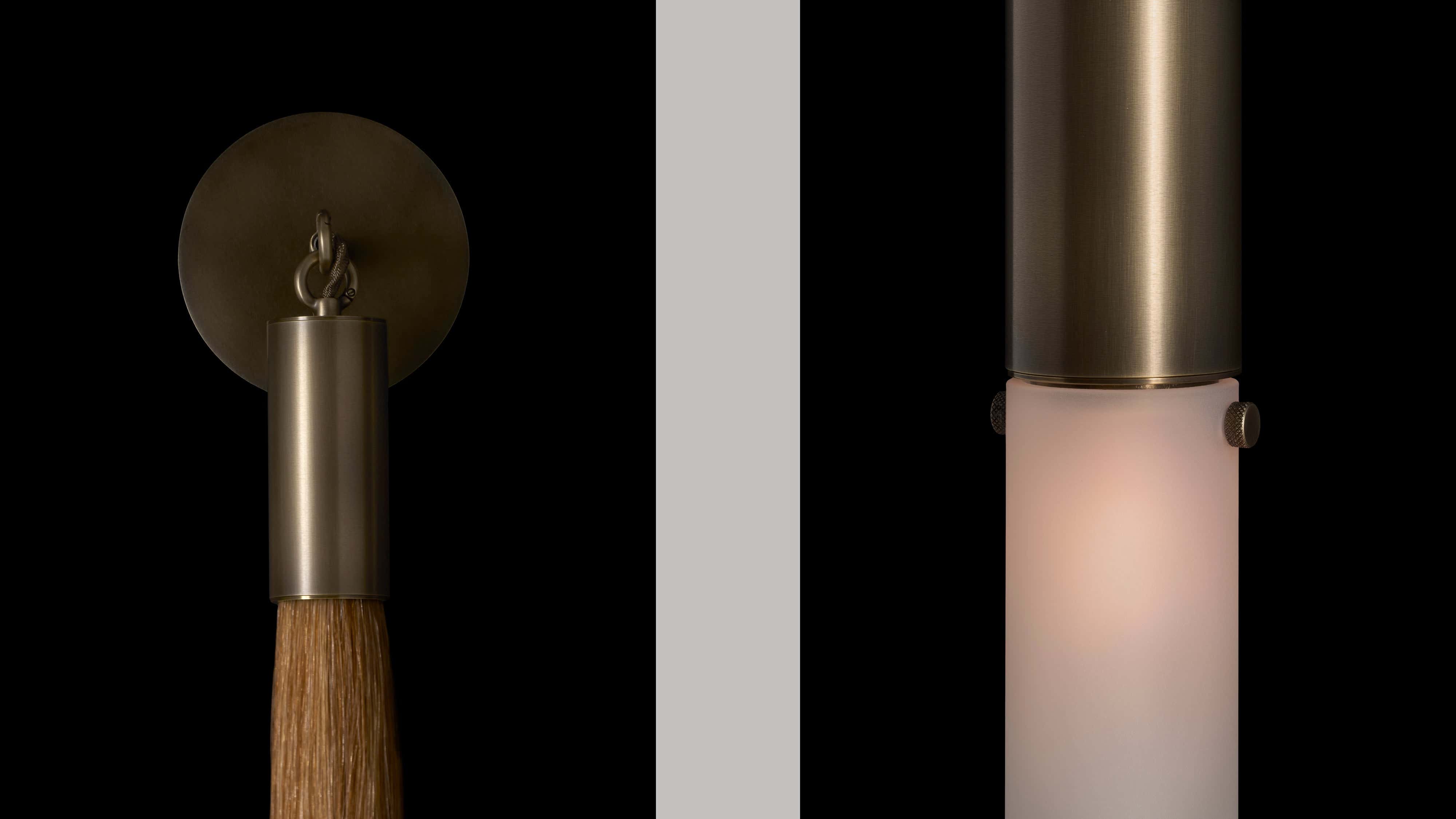 Horsehair Sconce