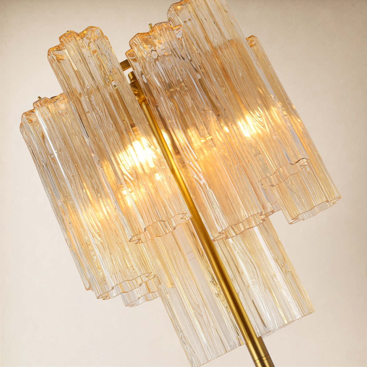 Hexalia Murano Glass Floor Lamp
