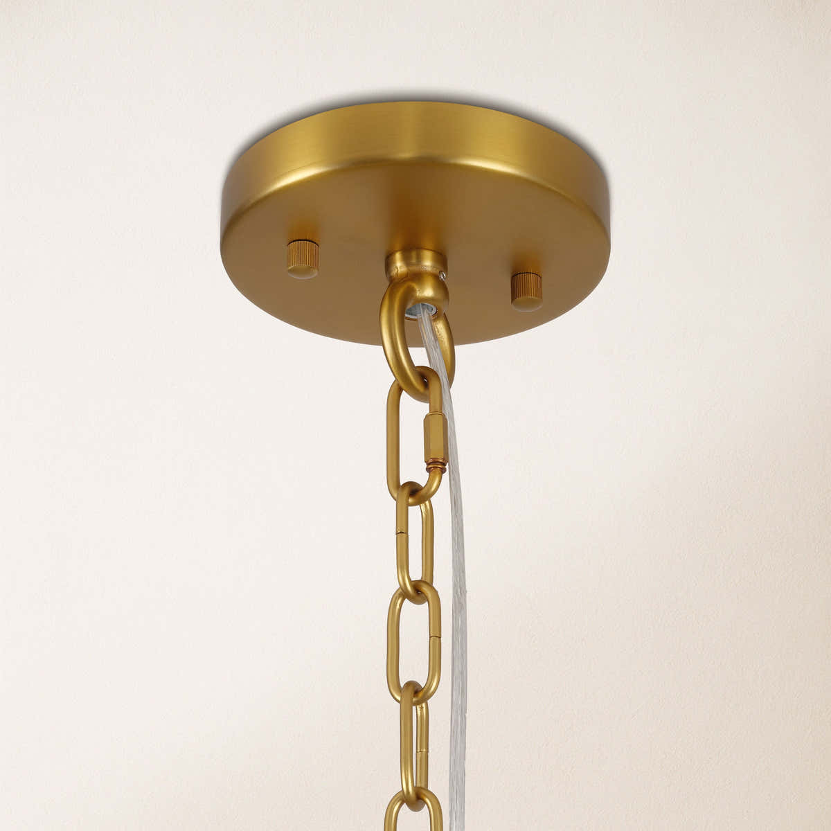 Ondalia Tiered Glass Round Chandelier 24"D