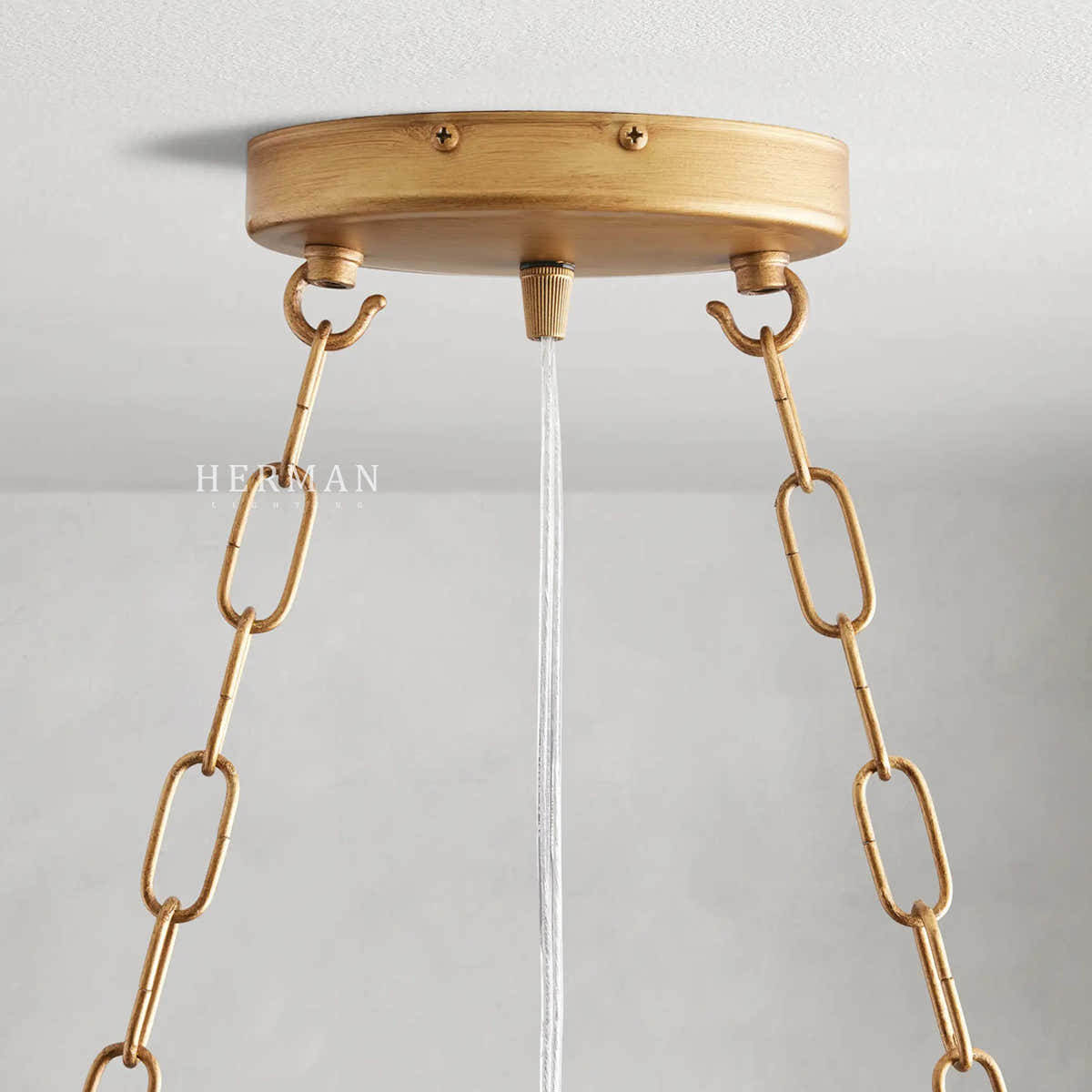 Fiore Colored Oval Chandelier 62" 74"