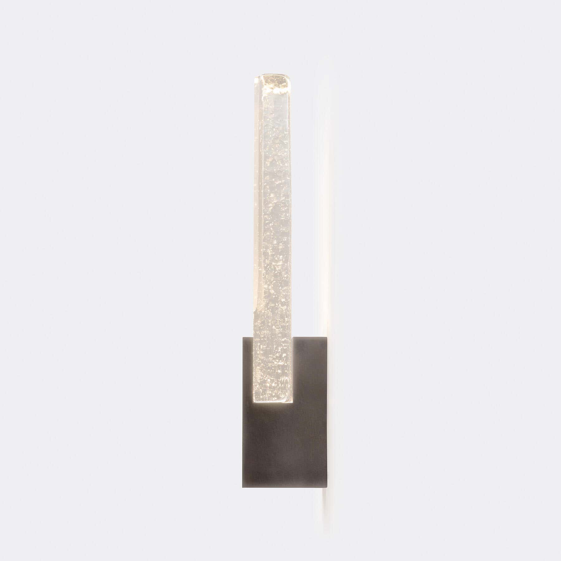Pleated Glass Sconce