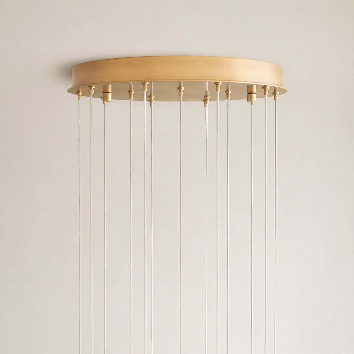 Arica Alabaster Round Chandelier