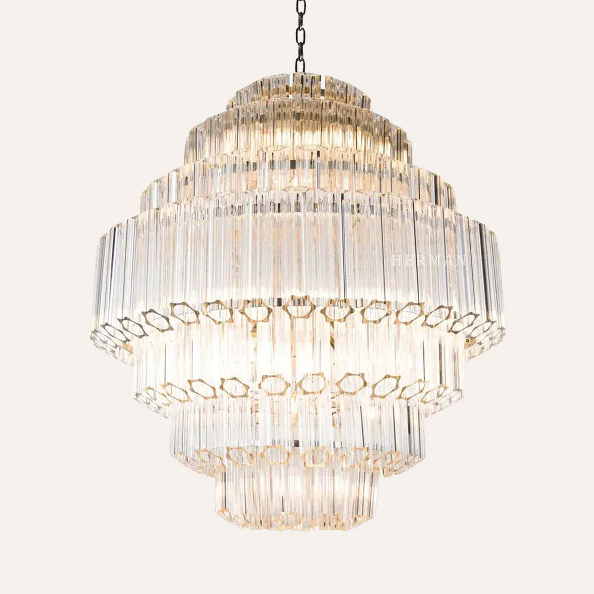 Grande Palermo Murano Chandelier  32.68"