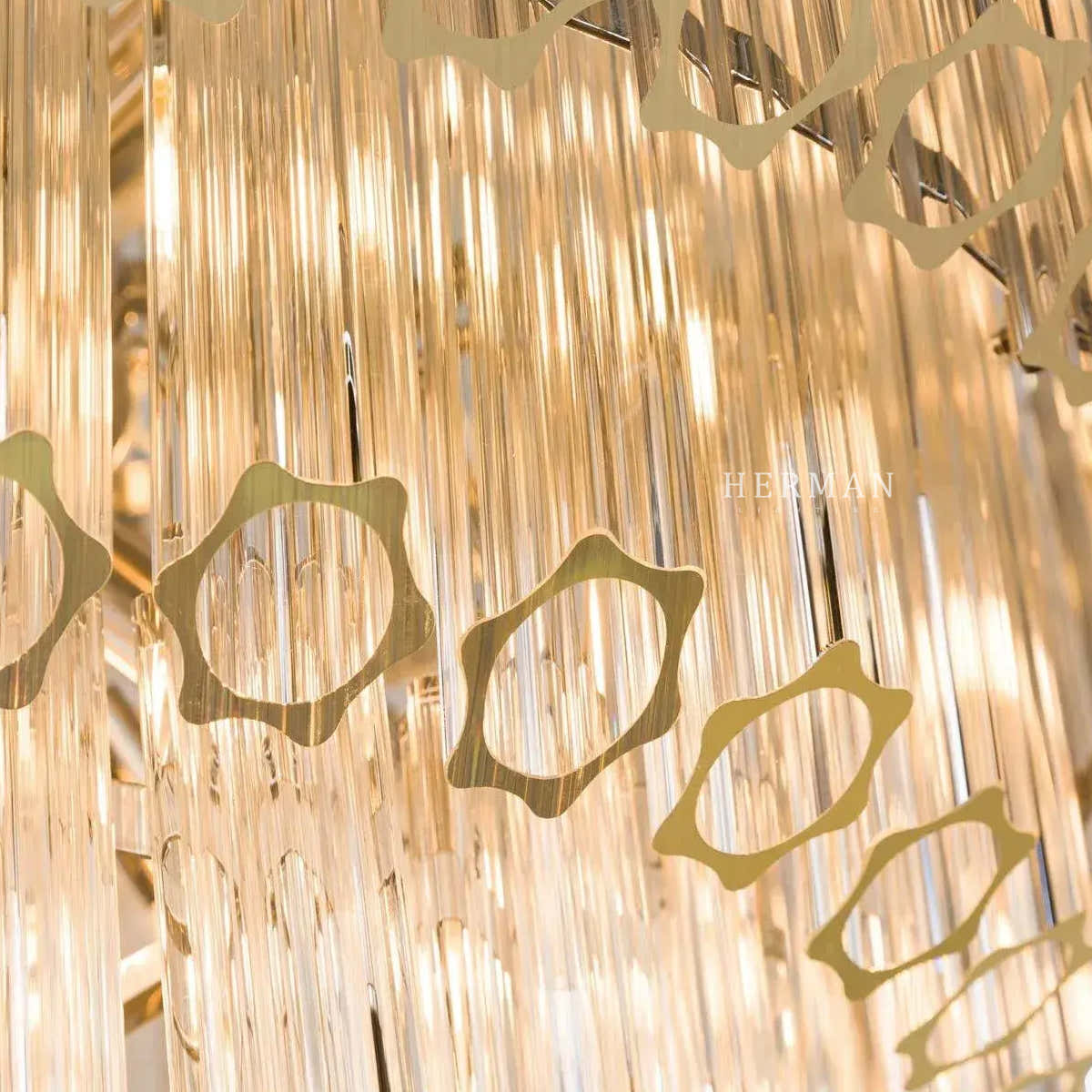 Grande Palermo Murano Chandelier  32.68"