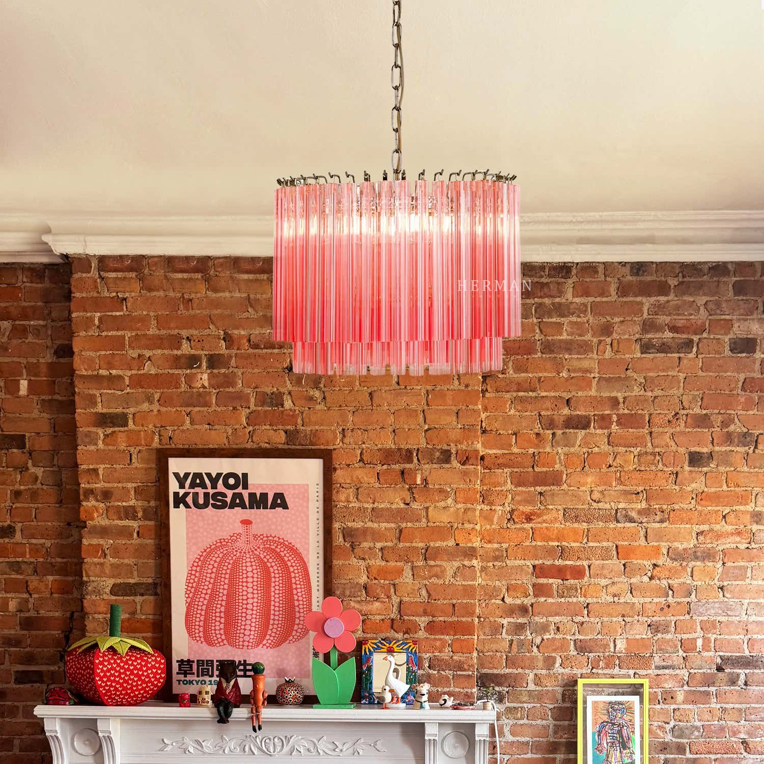 Amaro Drum Chandelier 17.72"