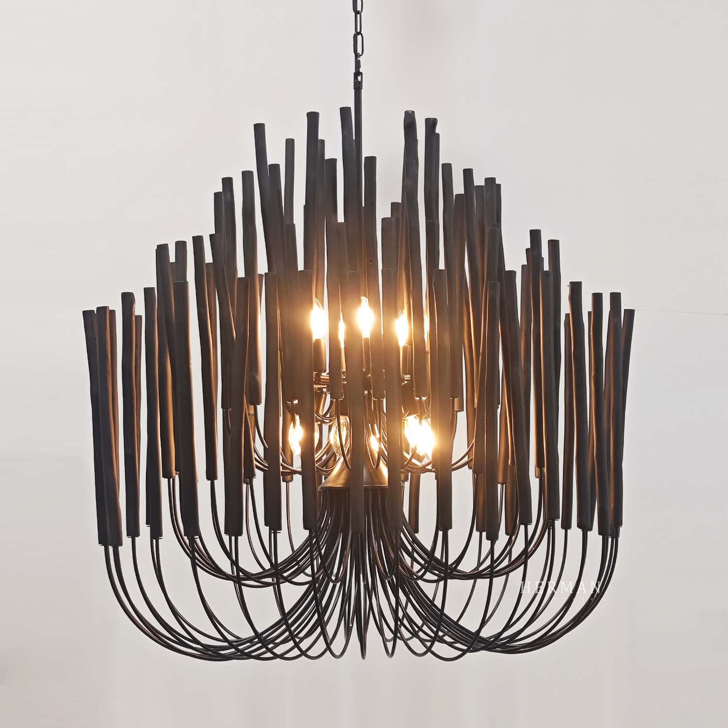 Tilda Alabaster Chandelier  21" 36"