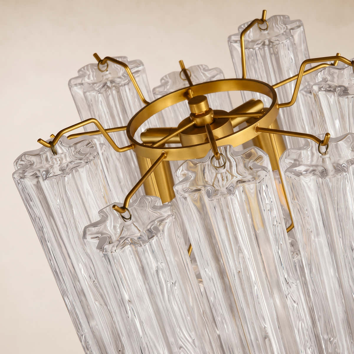Hexalia Murano Glass Floor Lamp