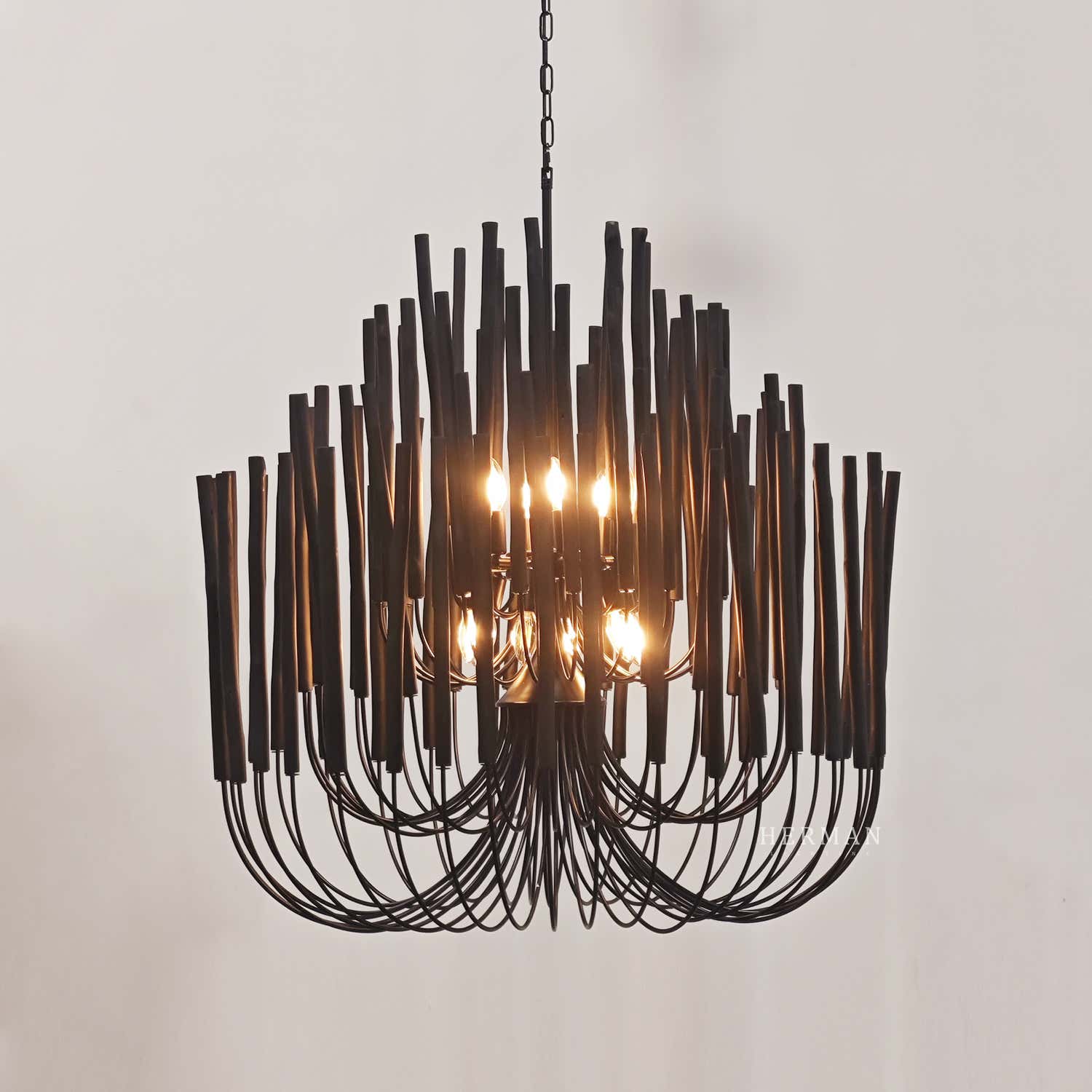 Tilda Alabaster Chandelier  21" 36"
