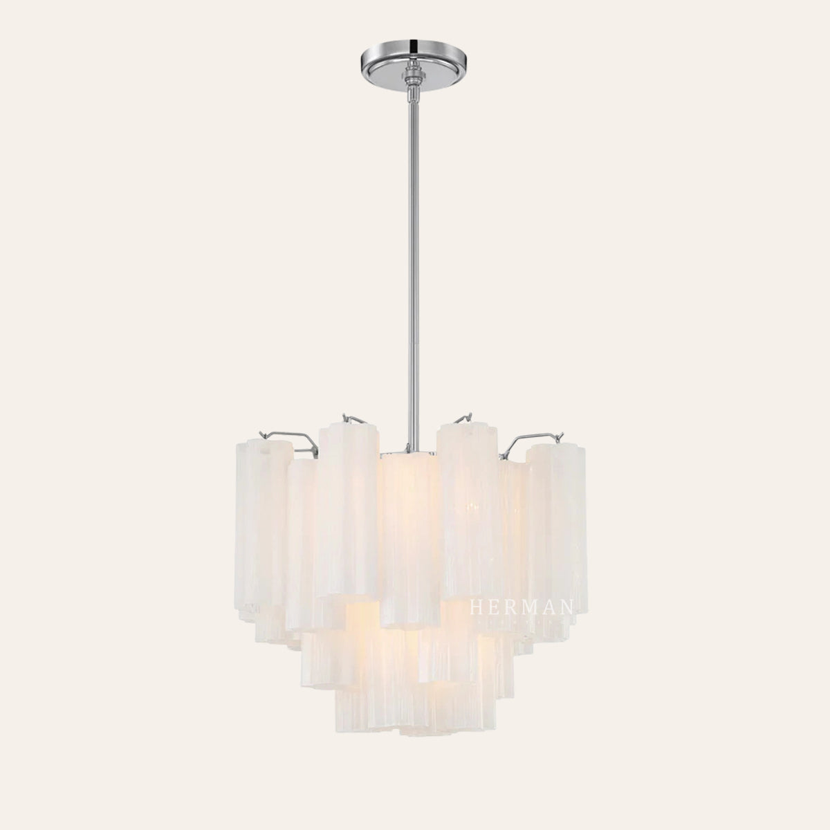 Addis Murano Glass Chandelier 17.8" 19.8" 22" 26.8" 32''D