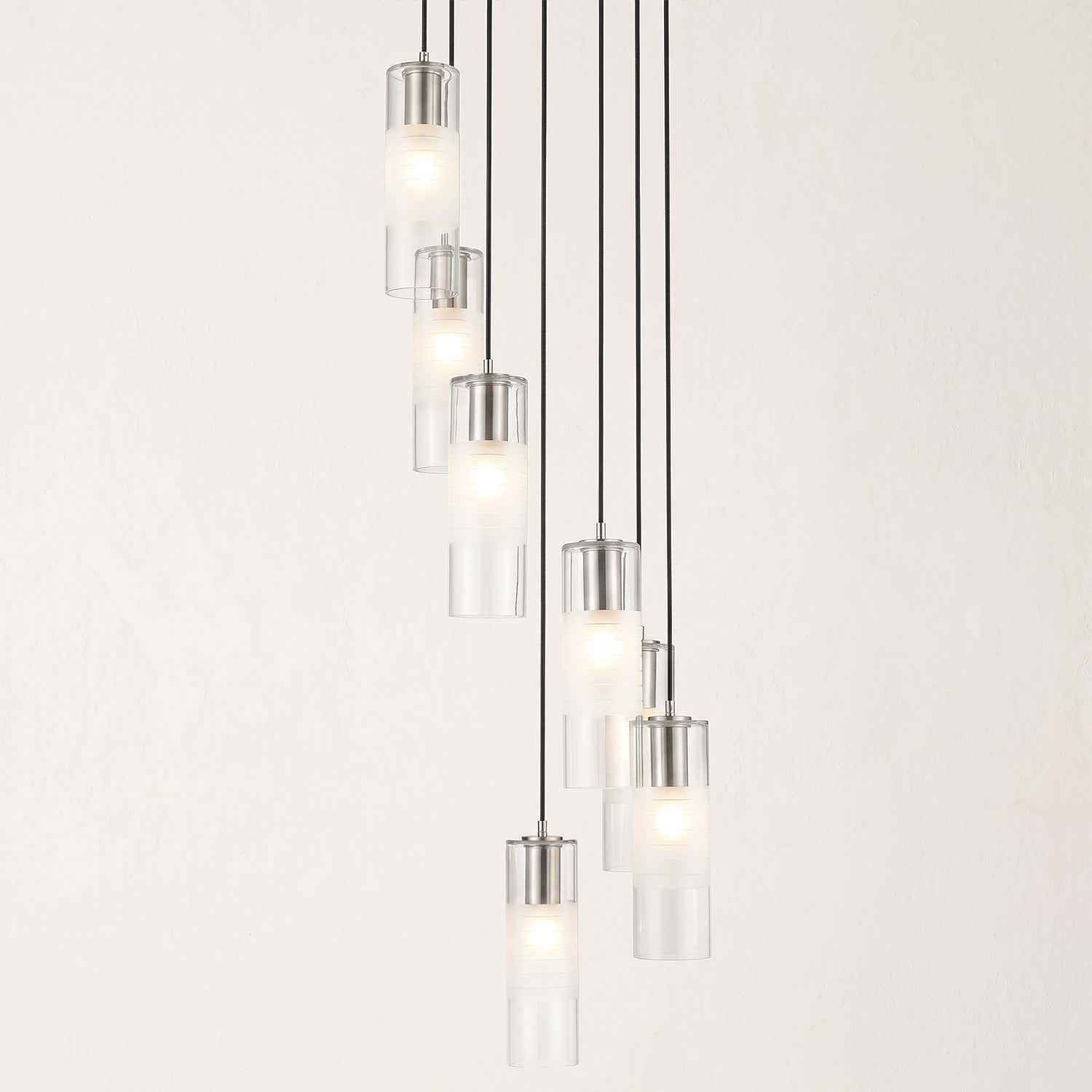 Leton  7 Light 18" Wide Chandelier