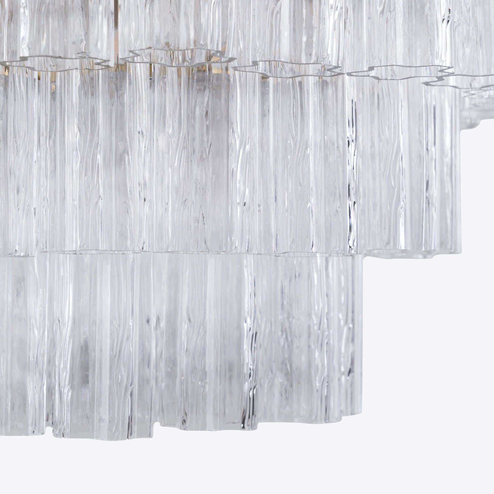 Medium Treviso Murano Chandelier 28"