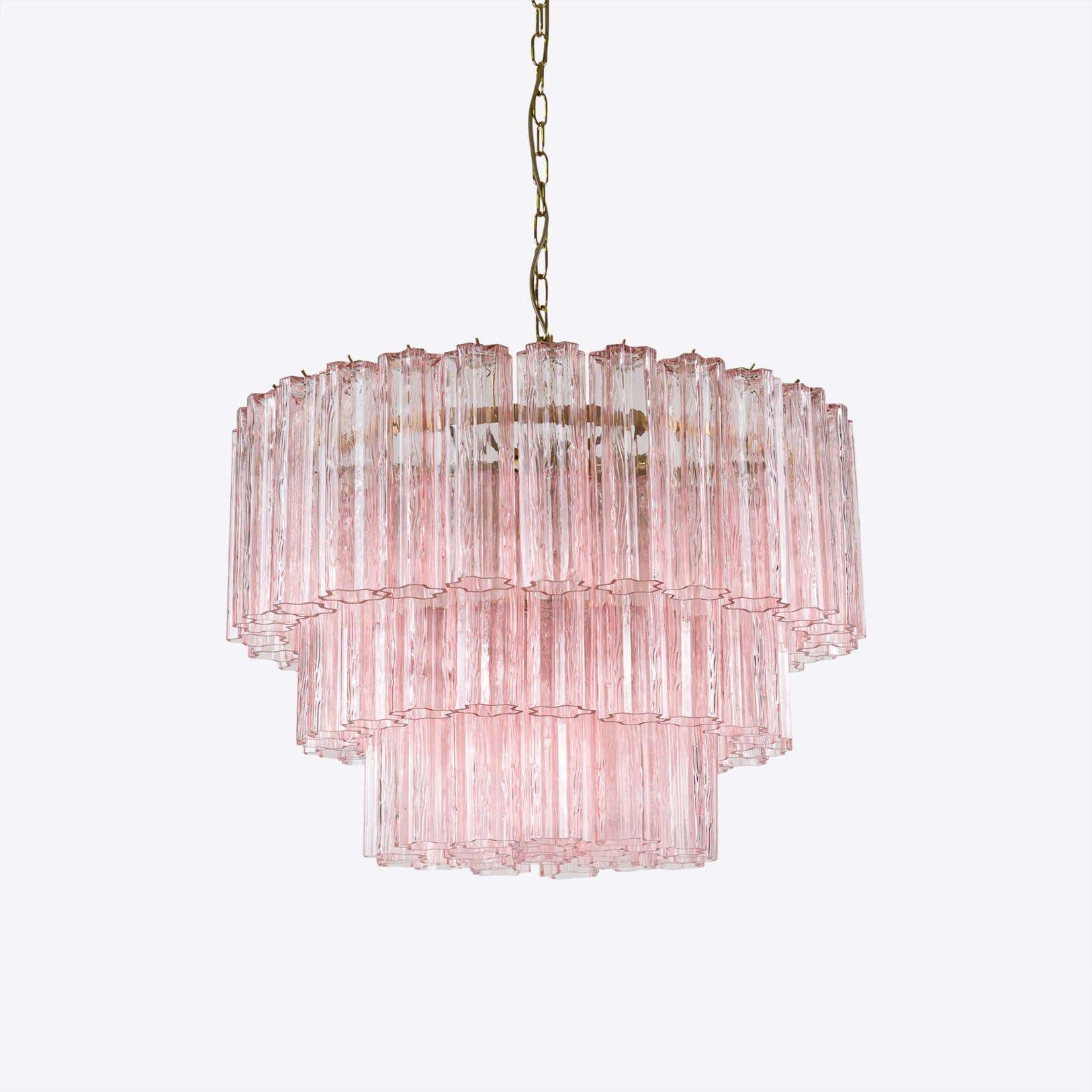 Medium Treviso Murano Chandelier 28"