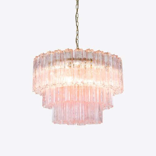 Medium Treviso Murano Chandelier 28"