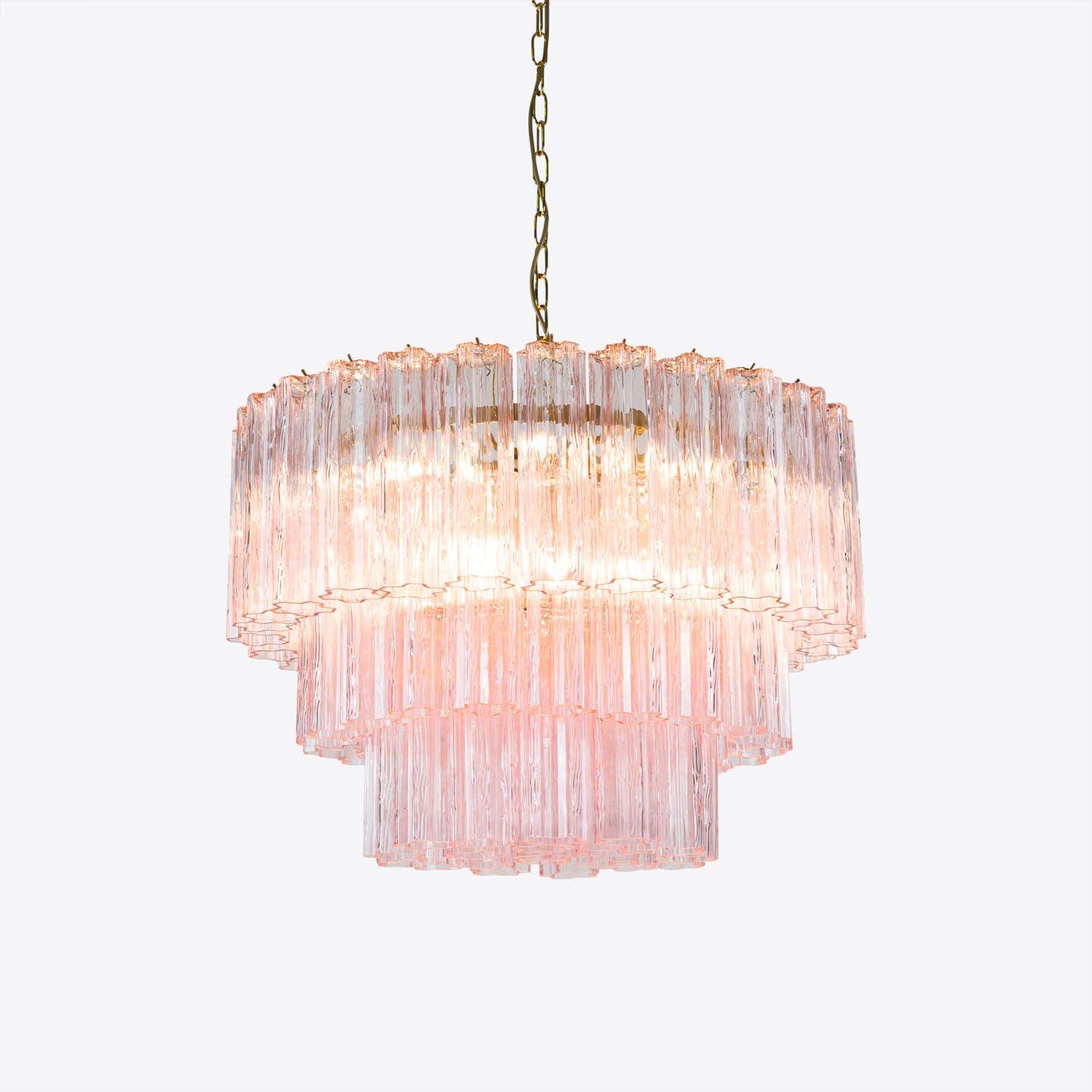 Medium Treviso Murano Chandelier 28"