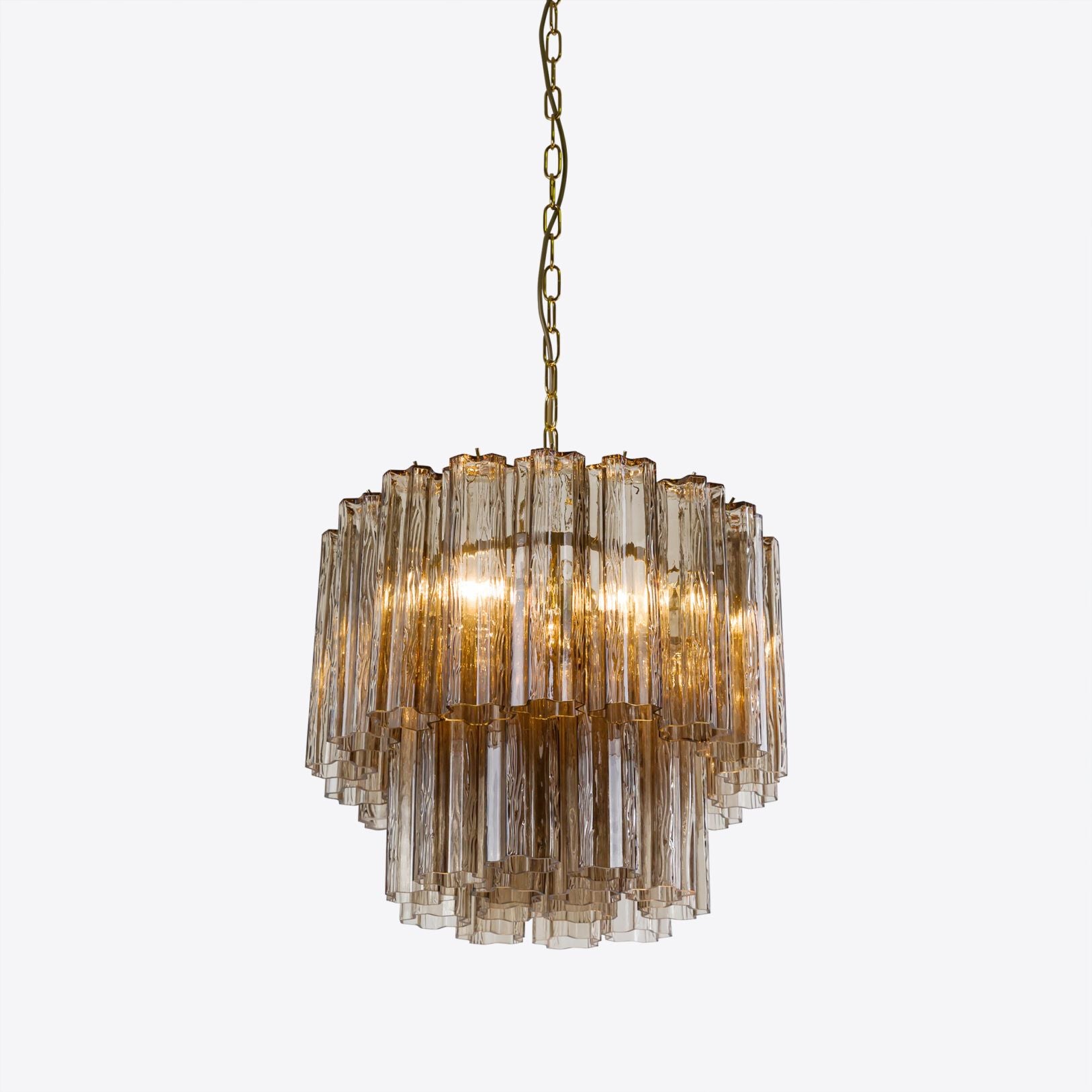 Small Treviso Murano Chandelier 19.3"